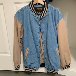 Vintage varsity bomber jacket